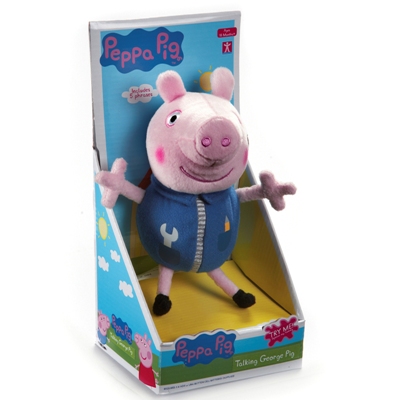 ToyOptions Peppa Pig - Džordž zvučna figura TO3353 - dodatni pogled