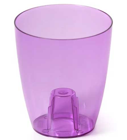 Saksija za orhideje Ljubičasta Prosperplast DUOW130P-CPRB - dodatni pogled