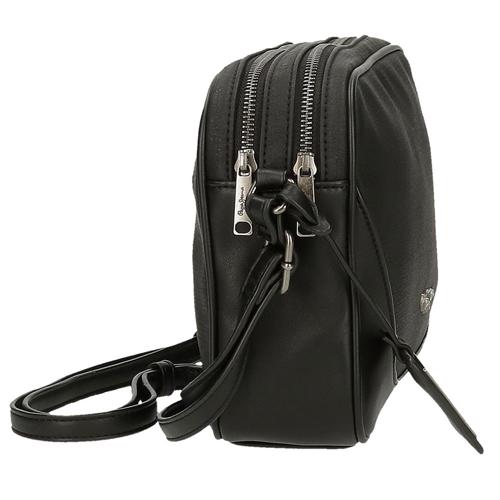 Ženska torba sa dve pregrade Pepe Jeans Aure Black 77453 - dodatni pogled