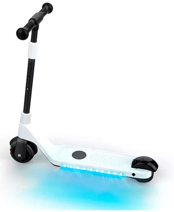 Dečiji električni trotinet sa punjivom baterijom Denver SCK-5400 Beli - dodatni pogled