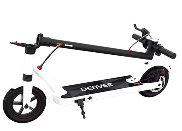 Sklopiv elektro trotinet sa punjivom baterijom Denver SEL-85350 Beli - dodatni pogled