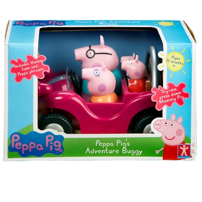 ToyOptions Pepa Prase sa porodicom u autu TO2670 - dodatni pogled