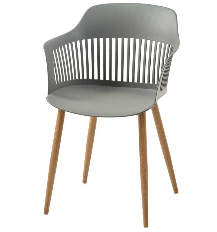 Baštenska stolica Rubena Dark Grey - dodatni pogled