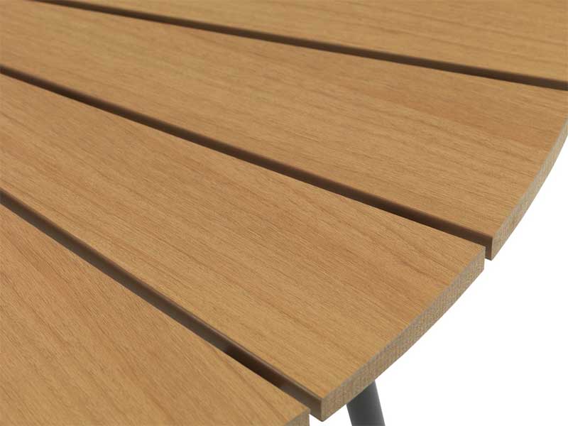 Baštenski Sto Stella 110cm Natur - dodatni pogled