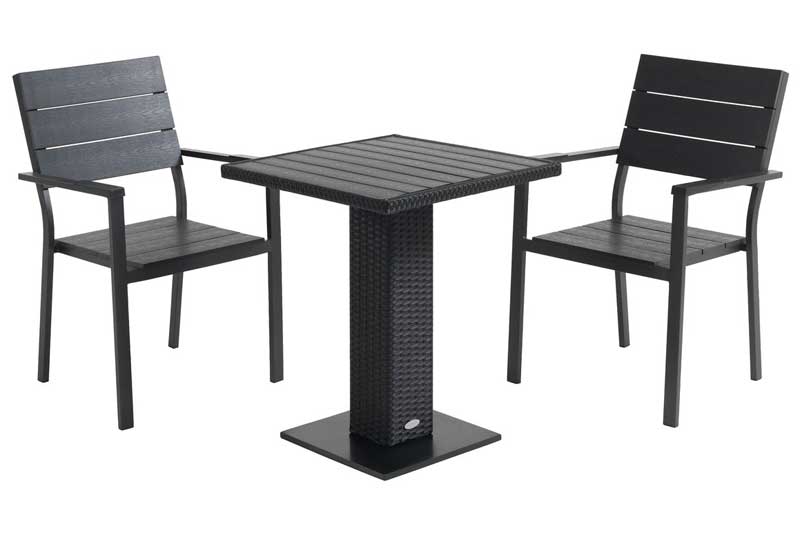 Garnitura za terasu Sto i dve stolice Grazio - dodatni pogled