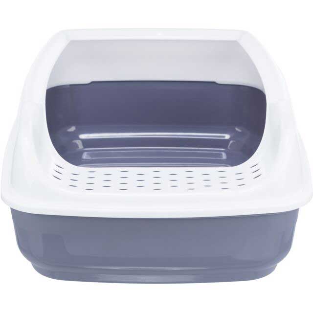 Trixie Toalet za mačke sa visokim ramom i pragom Delio grey 40397 - dodatni pogled