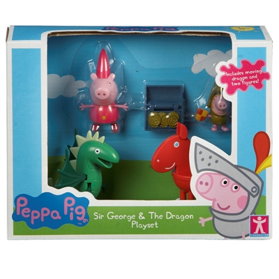 ToyOptions Pepa Prase i Džordž sa dinosaurusom TO3023 - dodatni pogled