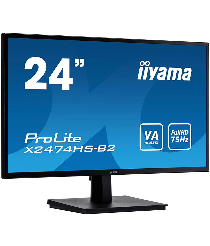 24-inčni Full HD monitor sa VA tehnologijom ekrana IIYAMA ProLite X2474HS-B2 - dodatni pogled