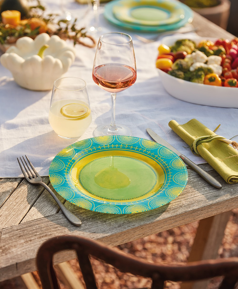 Luminarc Propriano Turquoise plitki tanjir P6150	 - dodatni pogled