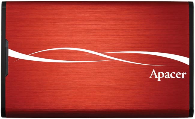 Apacer Eksterni Hard Disk 320 GB AC202 Red - dodatni pogled