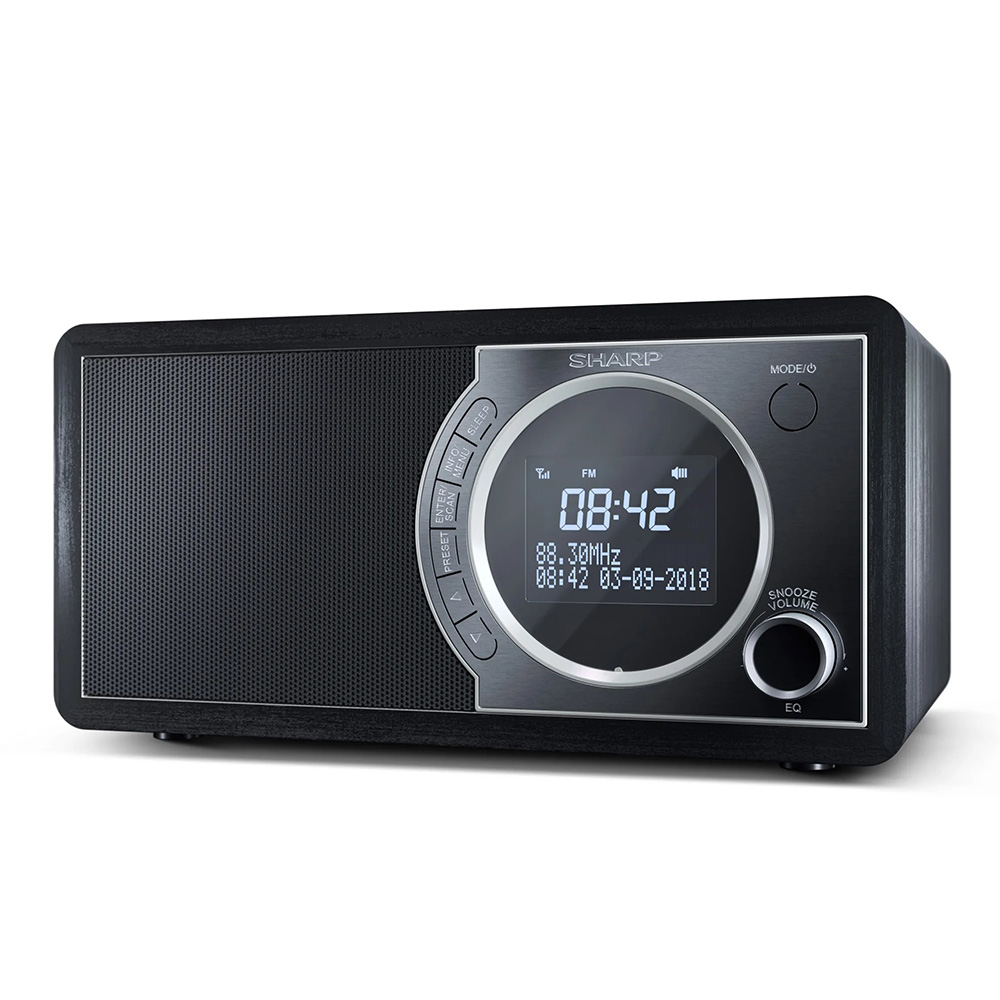 SHARP Digitalni Bluetooth radio DR-450BK - dodatni pogled