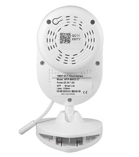 IP Wi-Fi Smart Baby Kamera za nadzor WFIP-BM520-2T - dodatni pogled