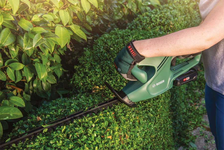 Akumulatorske makaze za živu ogradu Bosch EasyHedgeCut 18-45 - dodatni pogled