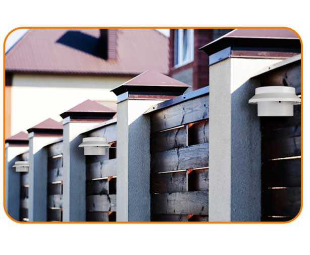 Montažna solarna lampa MX650 - dodatni pogled