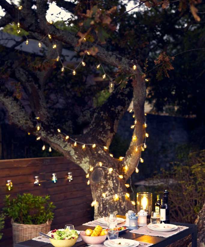 Niz od 50 LED Sijalica Za spoljnu upotrebu 14,85m Transparent - dodatni pogled