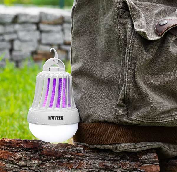 Prenosna lampa na baterije za uništavanje insekata Noveen IKN823 - dodatni pogled