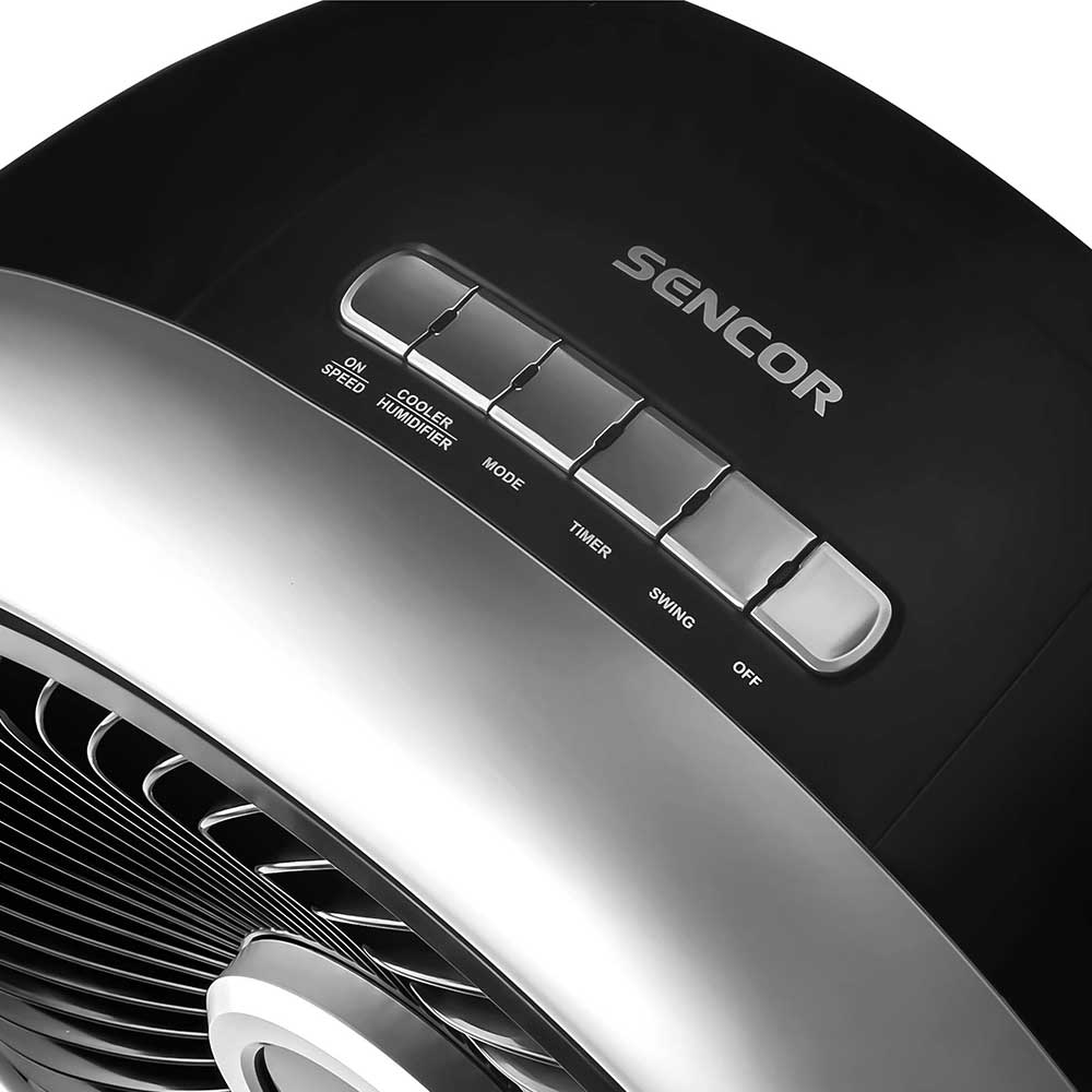 SENCOR Podni ventilator i ovlaživač na bazi vode i leda SFN 9011SL - dodatni pogled