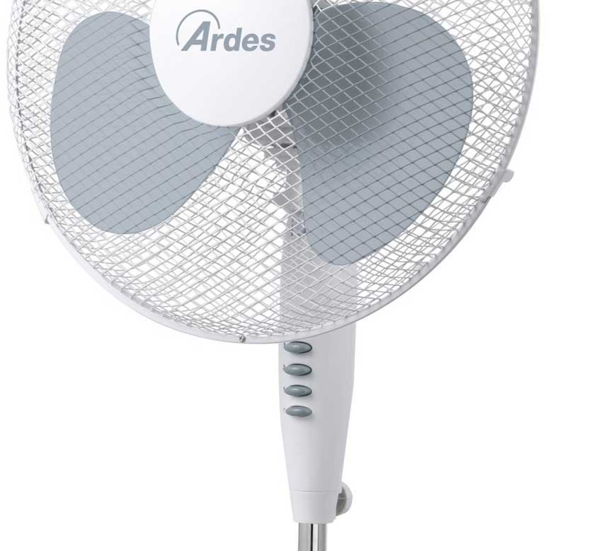 Podni ventilator podesive visine sa funkcijom nagiba Ardes 40cm 50W AR5EA40PW - dodatni pogled