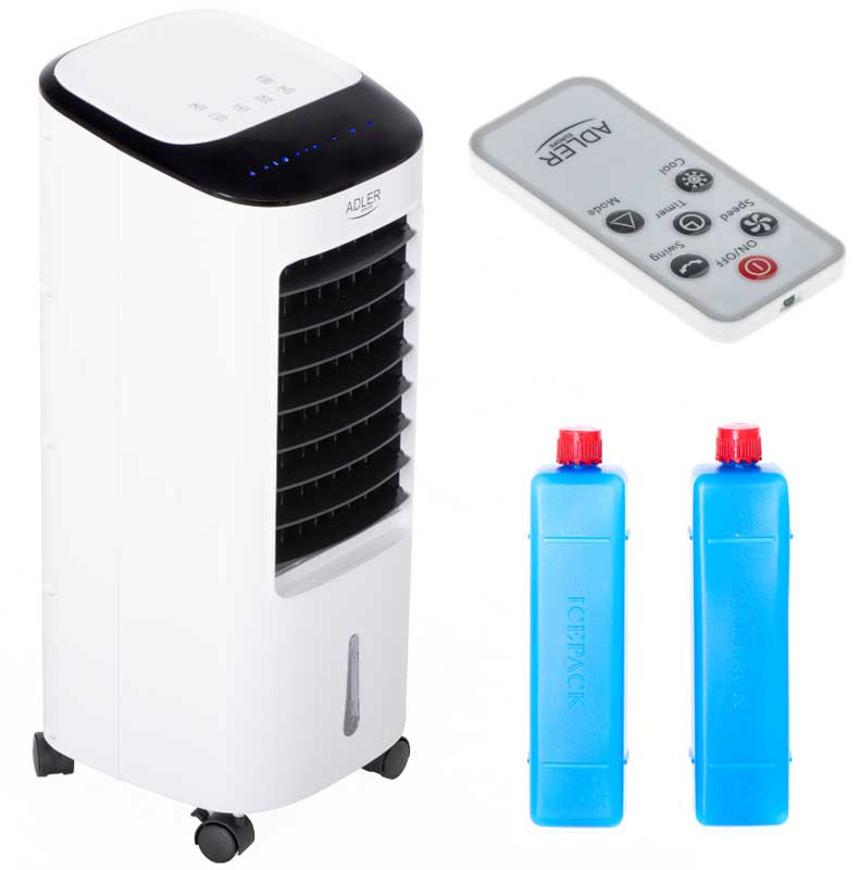 Multifunkcionalni 3U1 uređaj za rashlađivanje ovlaživanje i prečišćavanje vazduha Adler 7922 - dodatni pogled