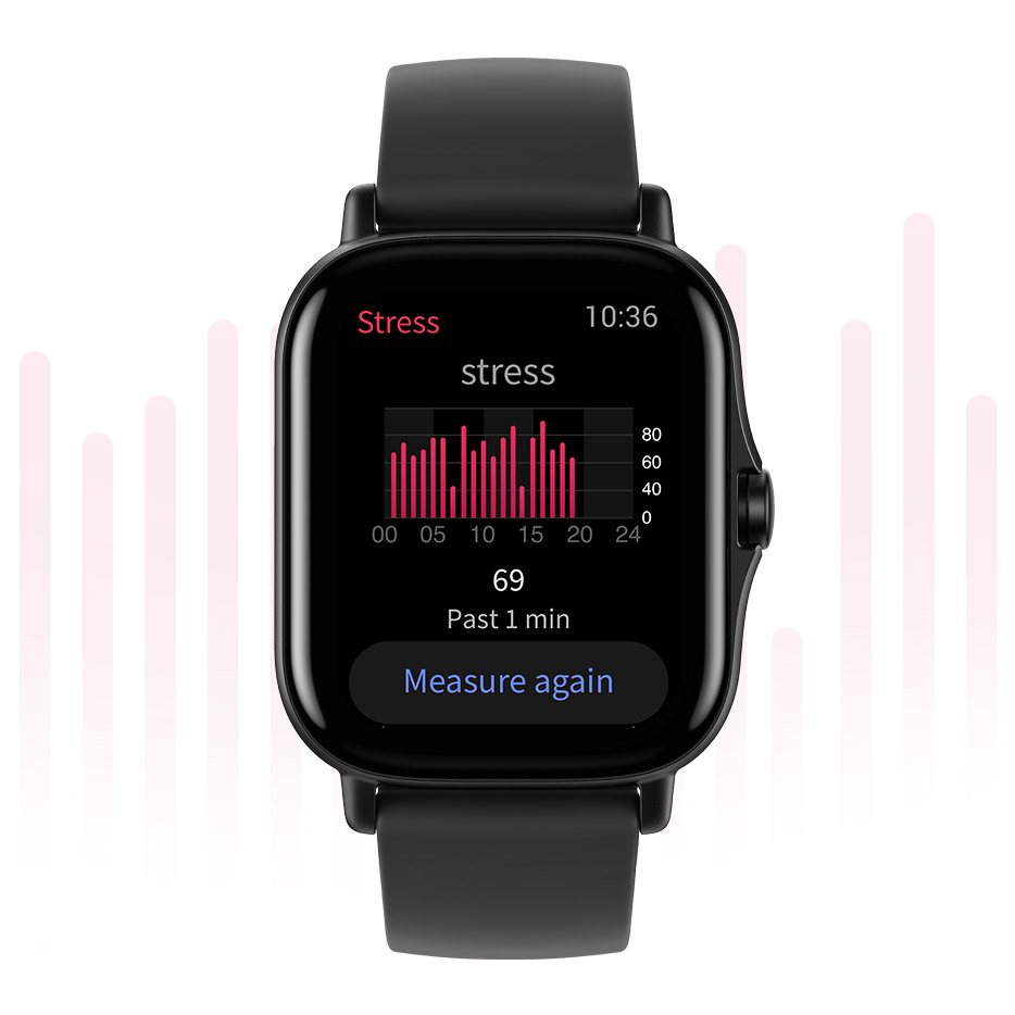 AMAZFIT GTS 2 crni pametni sat sa AMOLED ekranom - dodatni pogled