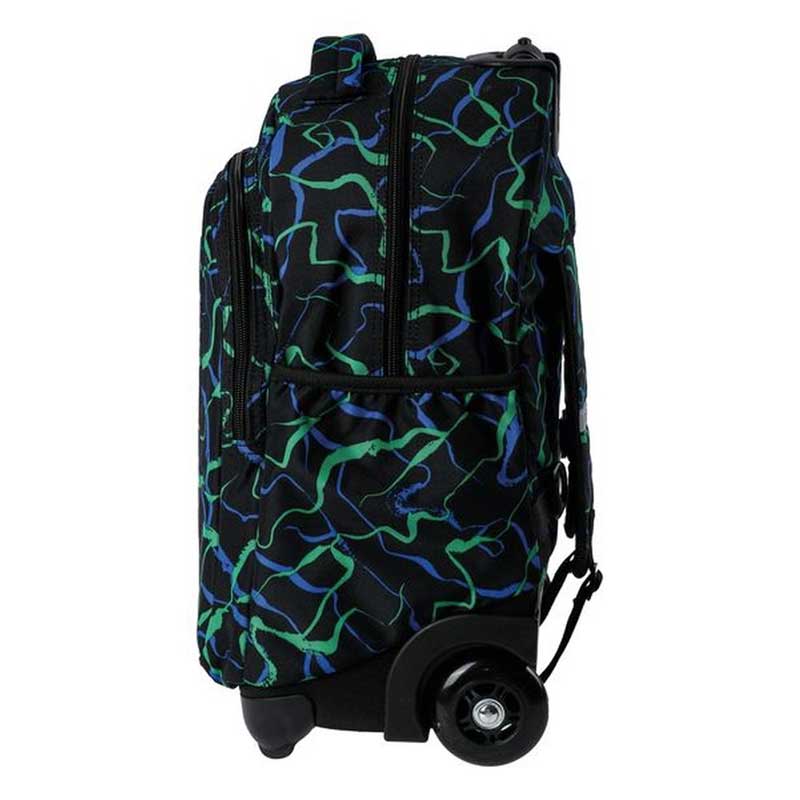 Školski ranac sa točkićima Play Trolley Lines - dodatni pogled