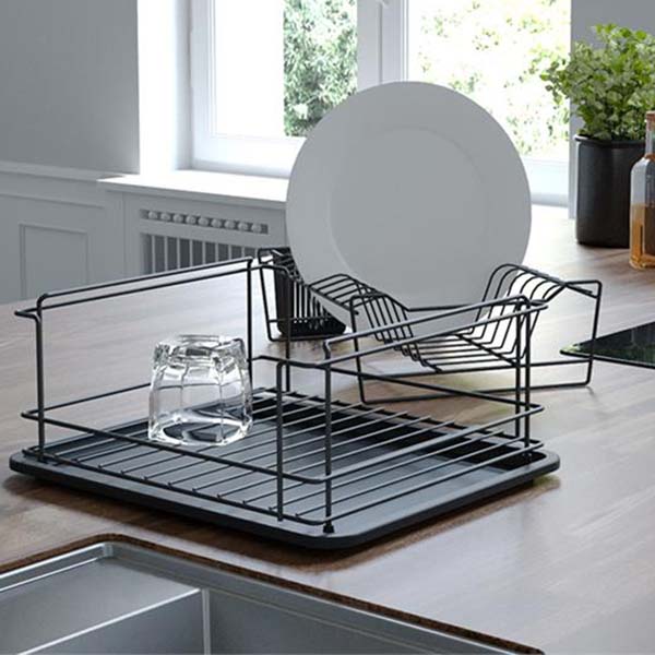 Oceđivač za sudove Black Double Decker TEXELL TDE-BD338 - dodatni pogled