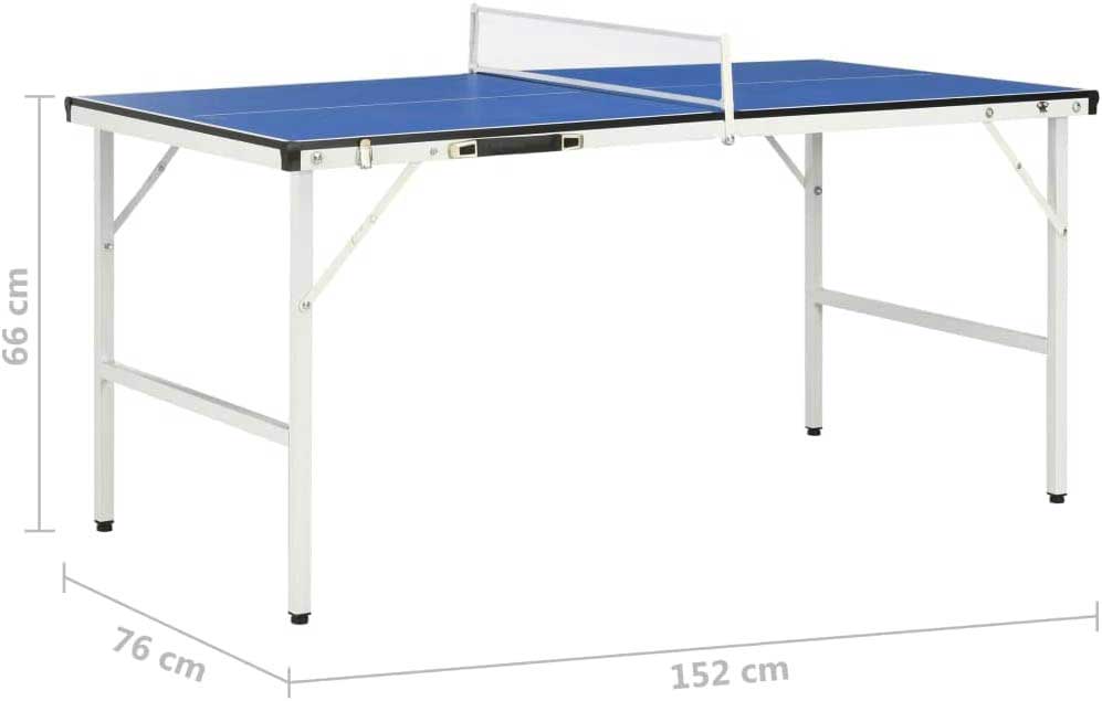 Sklopivi Sto Za Stoni Tenis 152 x 76 x 66 cm - dodatni pogled