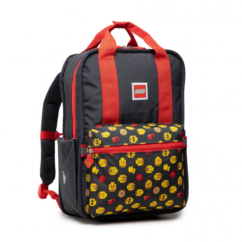 LEGO® Tribini Fun Školski ranac Heads And Cups Red 20128 - dodatni pogled