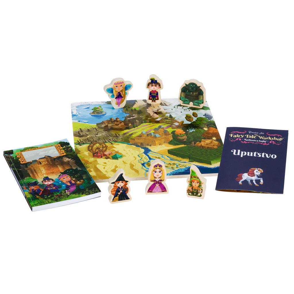 PINO Društvena igra Radionica bajki Zamak - dodatni pogled