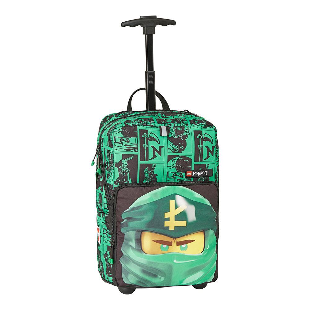 LEGO® NINJAGO školski ranac sa točkićima Andersen Green 20220 - dodatni pogled