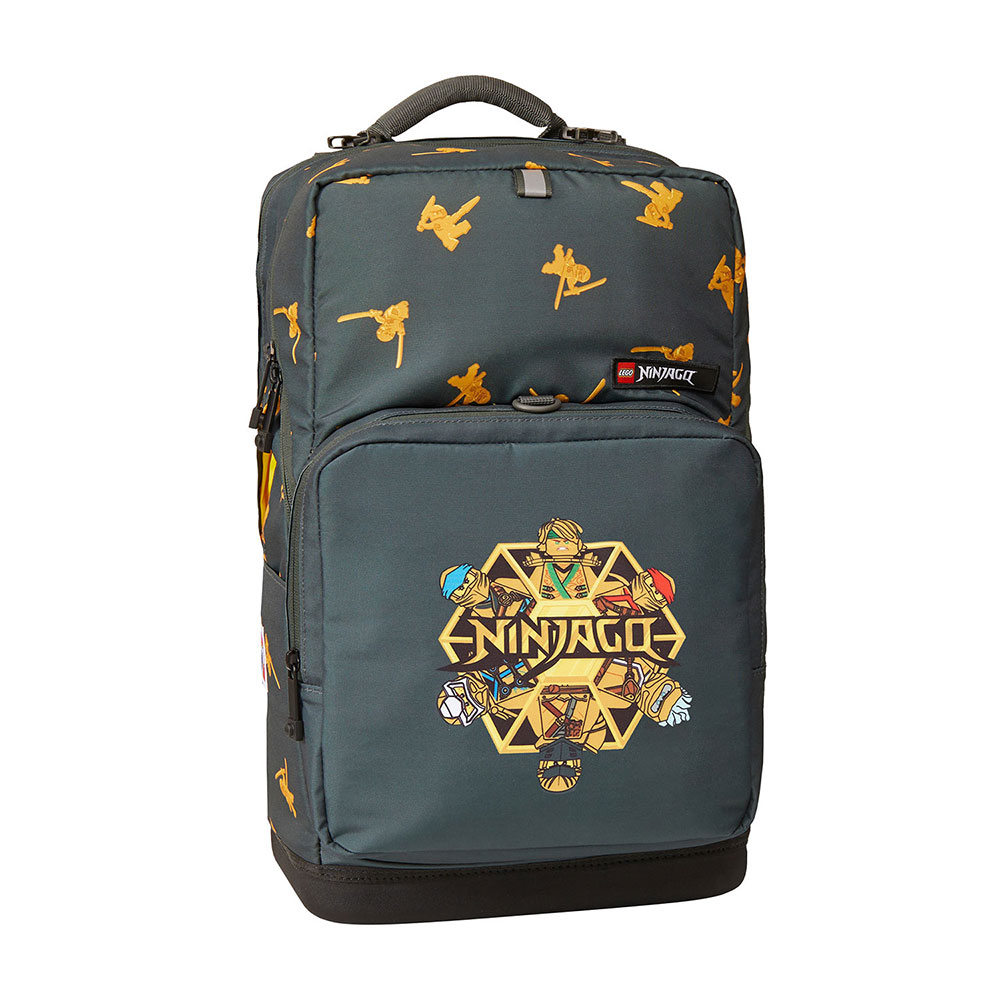 LEGO® Komplet Ranac za školu + pernica + torba za fizičko Optimo Plus Johansen NINJAGO Team Golden 20228 - dodatni pogled