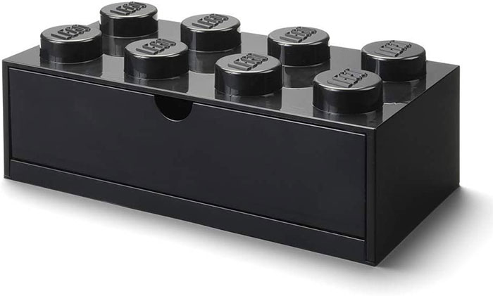 Stona fioka LEGO® Kocka 8 30x15x11cm crna 4021 - dodatni pogled