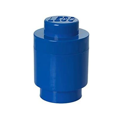 Okrugla kutija sa poklopcem LEGO® 12x18x12cm plava 4030 - dodatni pogled