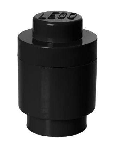 Okrugla kutija sa poklopcem LEGO® 12x18x12cm crna 4030 - dodatni pogled