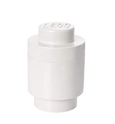 Okrugla kutija sa poklopcem LEGO® 12x18x12cm bela 4030 - dodatni pogled