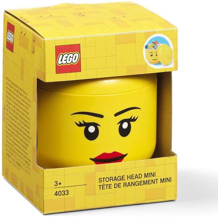 LEGO® kutija za odlaganje Glava - Devojčica  mini 4033 - dodatni pogled