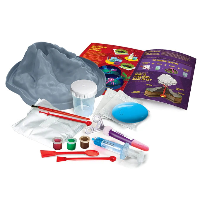 CLEMENTONI Vulkani i erupcije Volcano Glow in Dark CL61347 - dodatni pogled