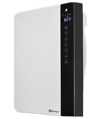 Zidna grejalica za kupatilo Radialight Windy 1.8kW - dodatni pogled