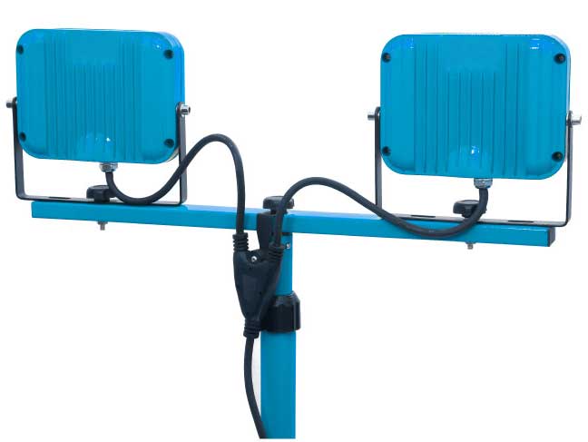 Dupli reflektor sa stalkom 2x50W PLR-W3/2X50 - dodatni pogled