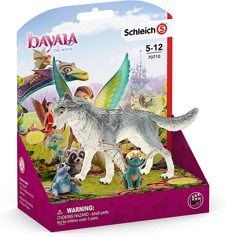 Schleich Bayala the Movie figurice - Lykos, Nugur i Piuh 70710 - dodatni pogled