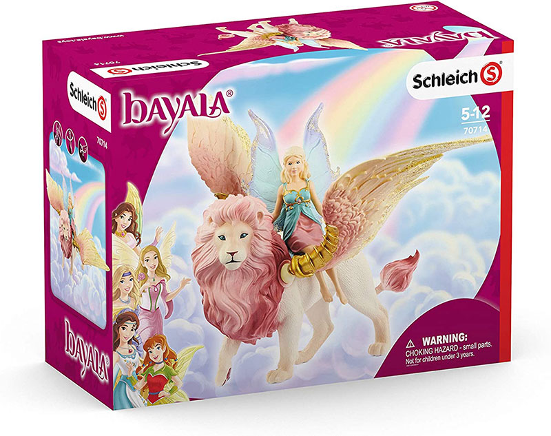 Schleich Bayala figurice - Vila leti na krilatom lavu 70714 - dodatni pogled
