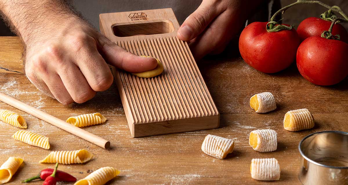 MARCATO Daska sa priborom za njoke Gnocchi like a Pro - dodatni pogled