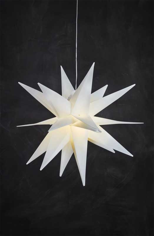 Viseća LED Svetleća Zvezda 57cm - dodatni pogled