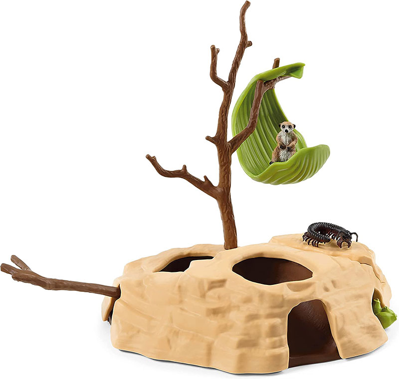 Schleich figurice Divlje životinje - Merkati - jazbina 42530 - dodatni pogled