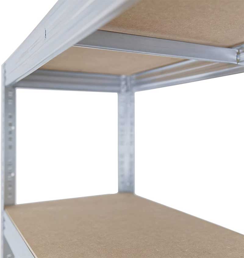 Metalna stalaža sa pet polica Ukupne nosivosti 1000kg 180x150x45cm - dodatni pogled