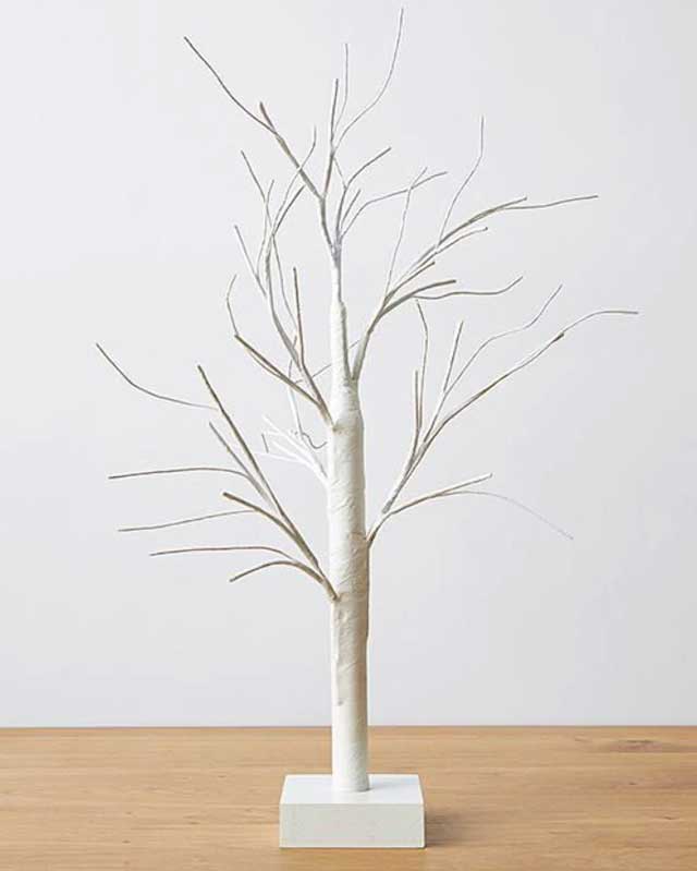 Stono LED Drvo Belo 60 cm - dodatni pogled