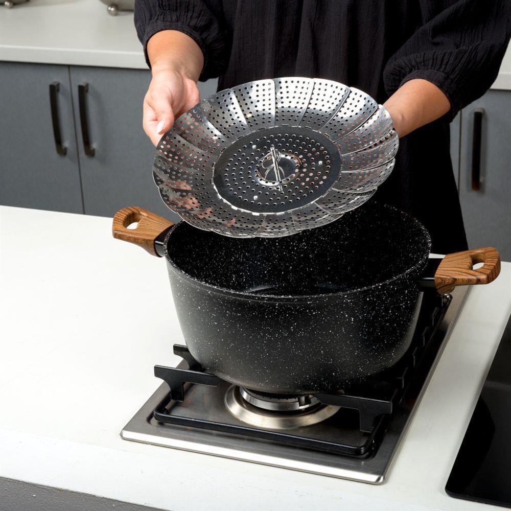 Sklopiva rešetka za kuvanje na pari Nava NV10-202-021 - dodatni pogled