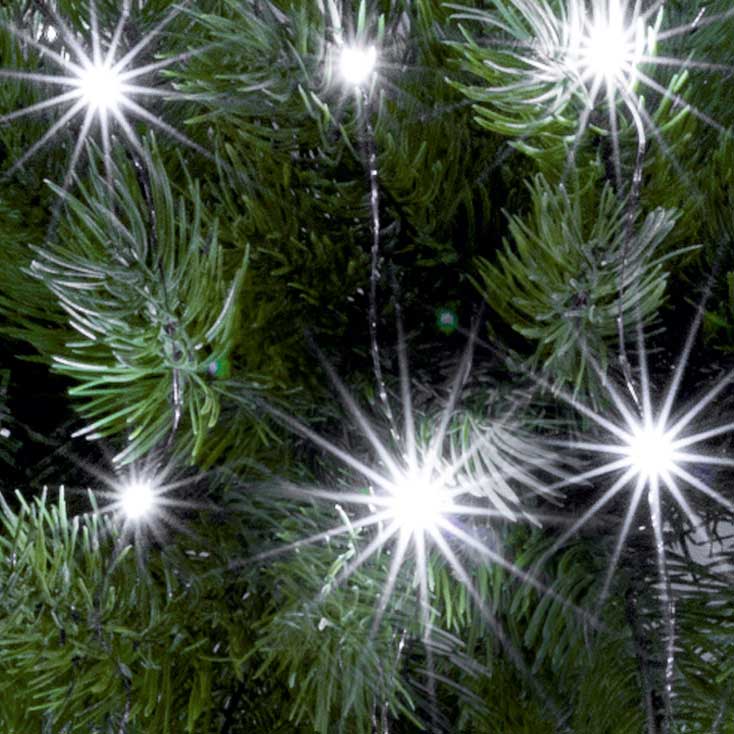 Dekorativne lampice na baterije 50 hladno belih LED dioda ML50/WH - dodatni pogled