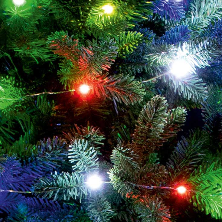 Dekorativne lampice na baterije 30 multikolor LED dioda ML30/M - dodatni pogled