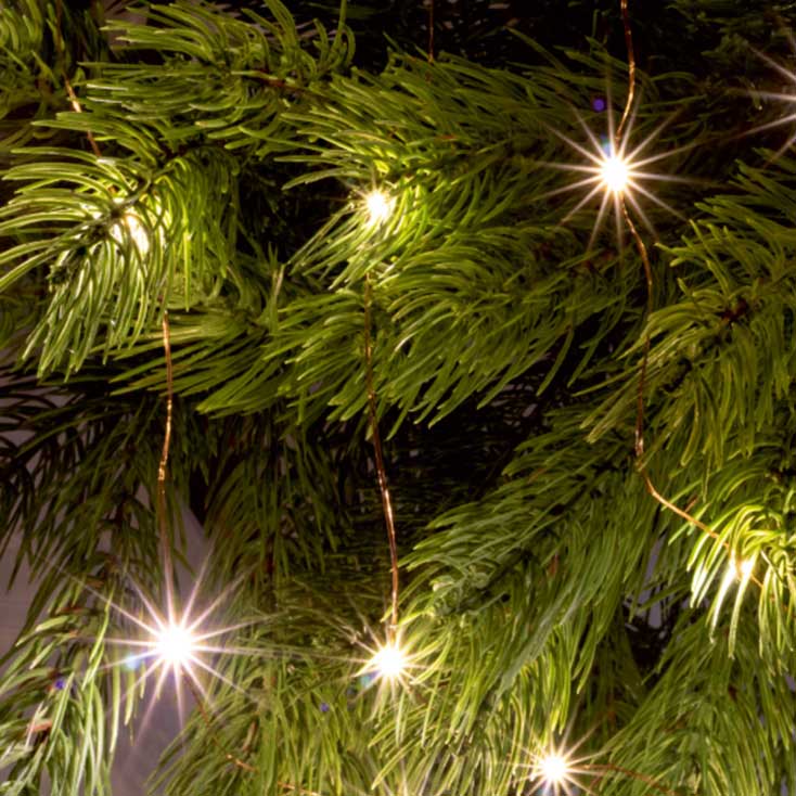 Dekorativne lampice na baterije 30 toplo belih LED dioda ML30/WW - dodatni pogled